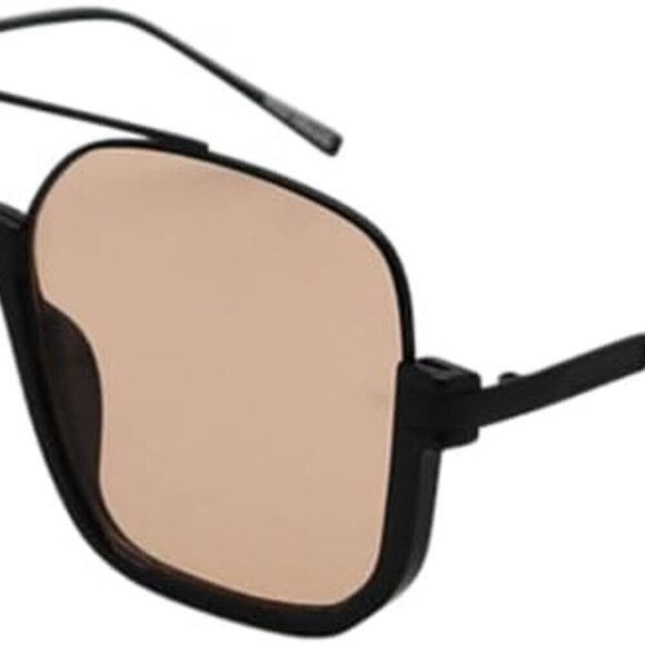 Accessories - Sunglasses Oversized Square Dual Tone UV400 Protection Unisex Fashion